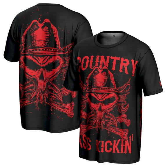 Men's ProSphere Black Brock Lesnar Country T-Shirt