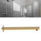 thumbnail image 4 of Brazo de ducha ANGGREK Montado en la pared Acero inoxidable Dorado, 4 of 7