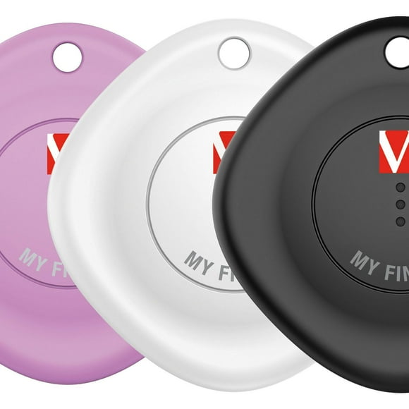 Verbatim My Finder Bluetooth Tracker 3pk – Black,White,Purple