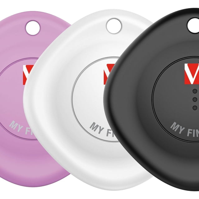 Verbatim My Finder Bluetooth Tracker 3pk – Black,White,Purple