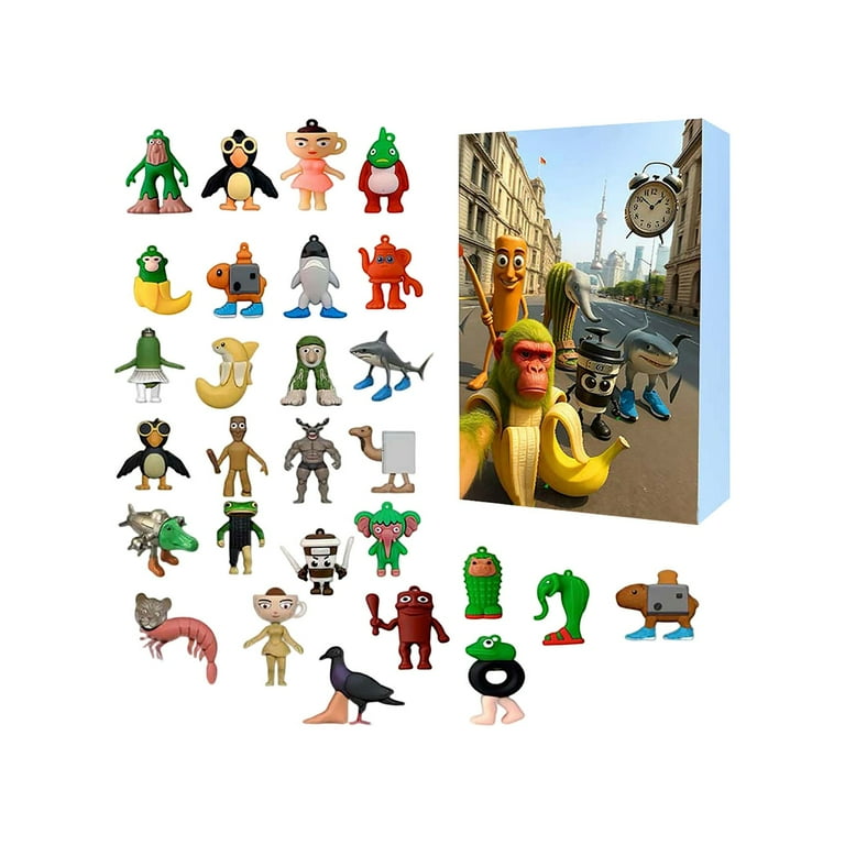 24 PCS, Italian Brainrot Blind Box Collection Figure Toys Creative