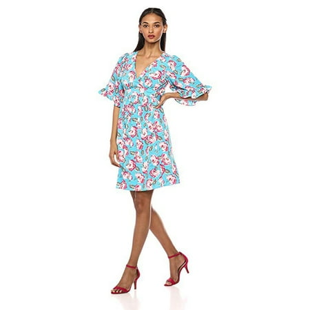 Betsey Johnson Women's Boho Bell Sleeve Dress