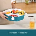 thumbnail image 3 of Panier de Vidange Rotatif Multifonctionnel Double Couche Plastique Fruits, 3 of 4