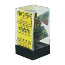 Chessex CHX27449 Dice-Festive Set, Rio/Yellow