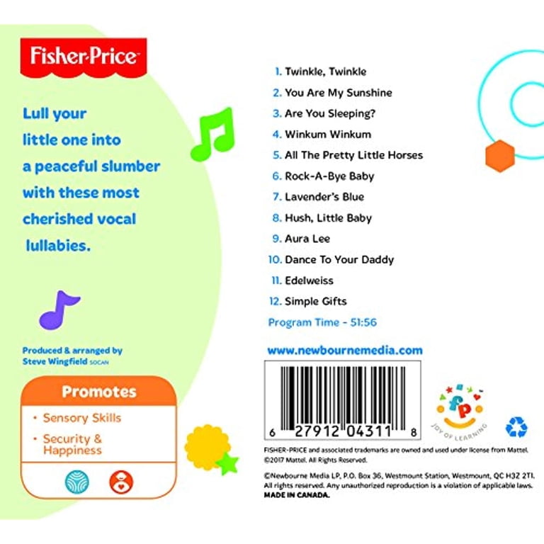 Fisher Price: Hush Little Baby: Soothing Vocal - Fisher Price
