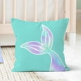 thumbnail image 3 of Juego de cama infantil personalizado con escamas de sirena (edredón o funda nórdica), 3 of 5