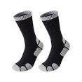 thumbnail image 2 of Domzle Hiking Socks, Moisture Wicking Breathable Cushioned Running Socks, Anti-Blister Socks for Men Women Black, 2 of 4
