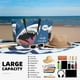 thumbnail image 5 of Fotbe Great White Shark Bolsa de Viaje para Playa - Resistente al Agua, Bolsa Tote de Gran Capacidad y Ligera con 7 Bolsillos para Mujeres y Hombres, 5 of 7