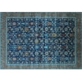 thumbnail image 1 of Ahgly Company Indoor Rectangle Oriental Light Blue Traditional Area Rugs, 3' x 5', 1 of 4