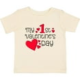 thumbnail image 3 of Inktastic My First Valentines Day Red Hearts Boys or Girls Baby T-Shirt, 3 of 5