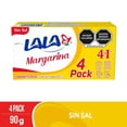 thumbnail image 1 of Margarina Lala barra 90 g sin sal 4 pzas, 1 of 4
