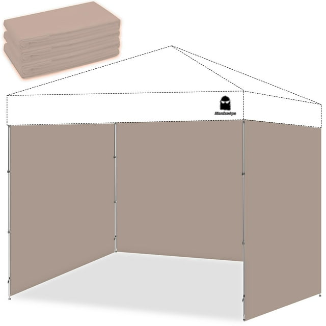 Paneles laterales para toldo plegable MordenApe 10x10 con protección UV del 99%