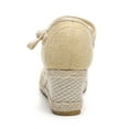 thumbnail image 2 of LEEy-World Sandals Women Women's Flip Flops Comfortable Flats Sandals for Women Gladiator Bohemian Beaded Summer Shoes Outdoor Beach Clip Toe Sandal, 2 of 4
