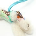 thumbnail image 5 of Pre-Owned Hermes Hermès Aloha Blue Aztec Vert Comic Buddy Charm, Mouton Silk, Anjo... (Good), 5 of 6