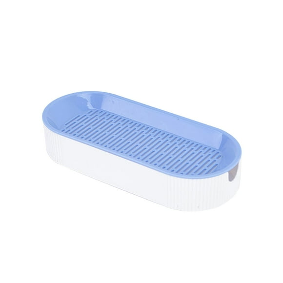 Planter Tray with Drain Holes Wheatgrass Grower Seed Tray Blue