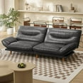 thumbnail image 2 of Homall Canapé-Lit Futon avec Dossier Réglable et Accoudoirs Réglables à Cinq Angles Canapé pour Petits Espaces Salon Bureau, 2 of 7