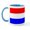 White/Blue Inside, variant on CafePress - Dutch Flag Mug - 11 oz Ceramic Mug - Novelty Coffee Tea Cup