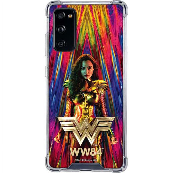 Skinit DC Comics Wonder Woman Color Blast Galaxy S20 FE Clear Case
