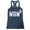 Heather Navy, variant on P&B Mom of 3, Mom Cubed Women's Tank Top, Heather Charcoal, 2XL