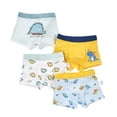 thumbnail image 1 of YAZI Little Boys' Cotton Brief Soft Underwear Multipack, 1 of 8
