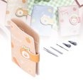 thumbnail image 4 of Nail Cleaning Kit, Nail Cutting Kit Exquisite Craftsmanship Save Space  for Family for Home Orange, 4 of 8