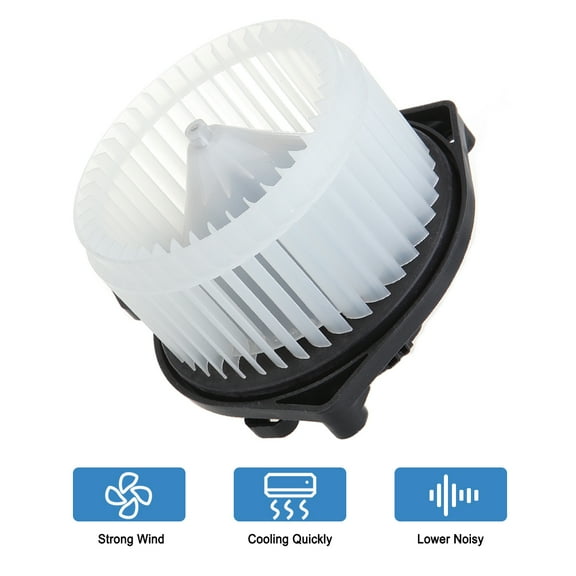 HVAC Plastic Heater Blower Motor ABS w/Fan Cage ECCPP for 2005-2013 for Toyota Tacoma