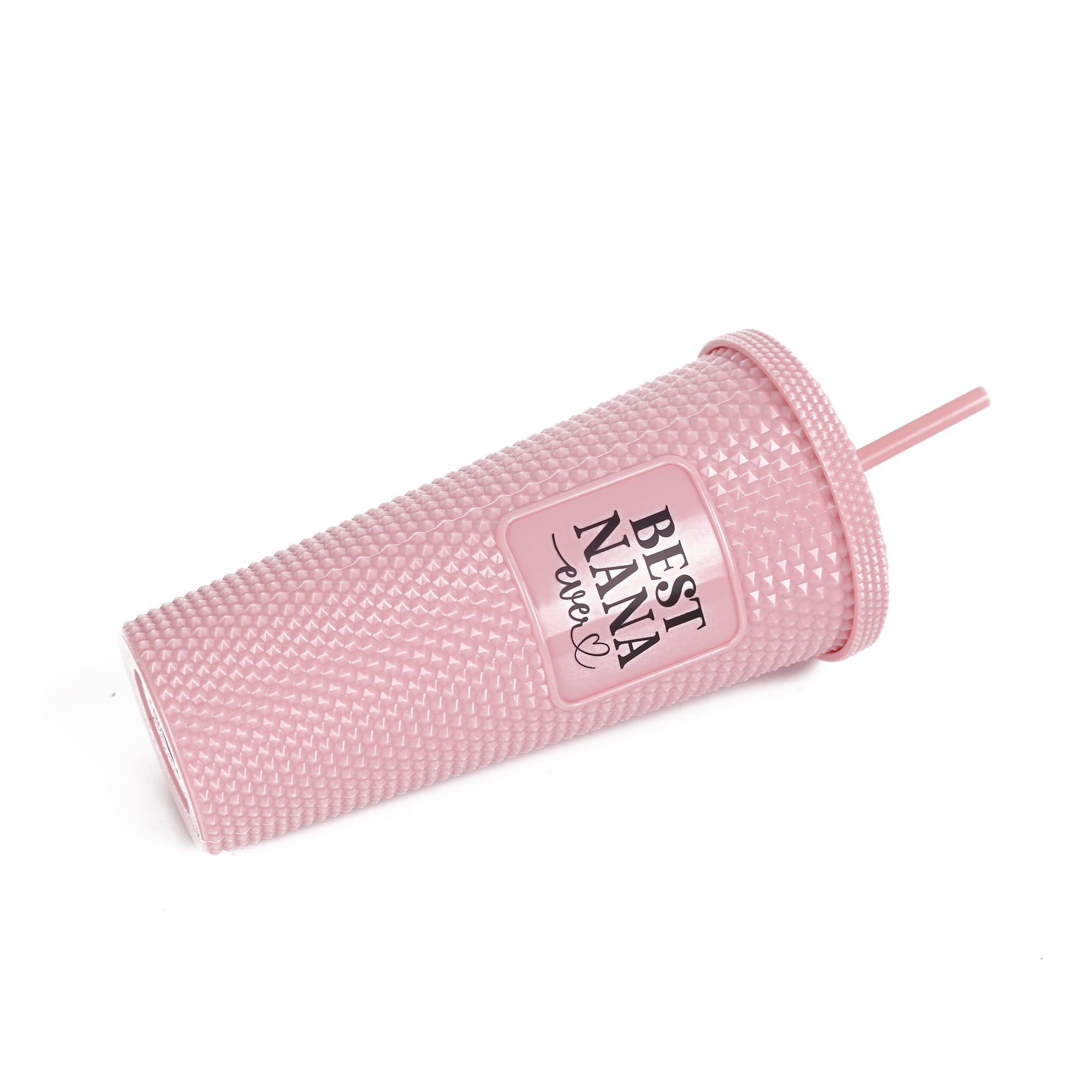 Mother's Day Gift Mom Coffee Tumbler 'Bear Mama' Pink Color Plastic  Material-Way to Celebrate