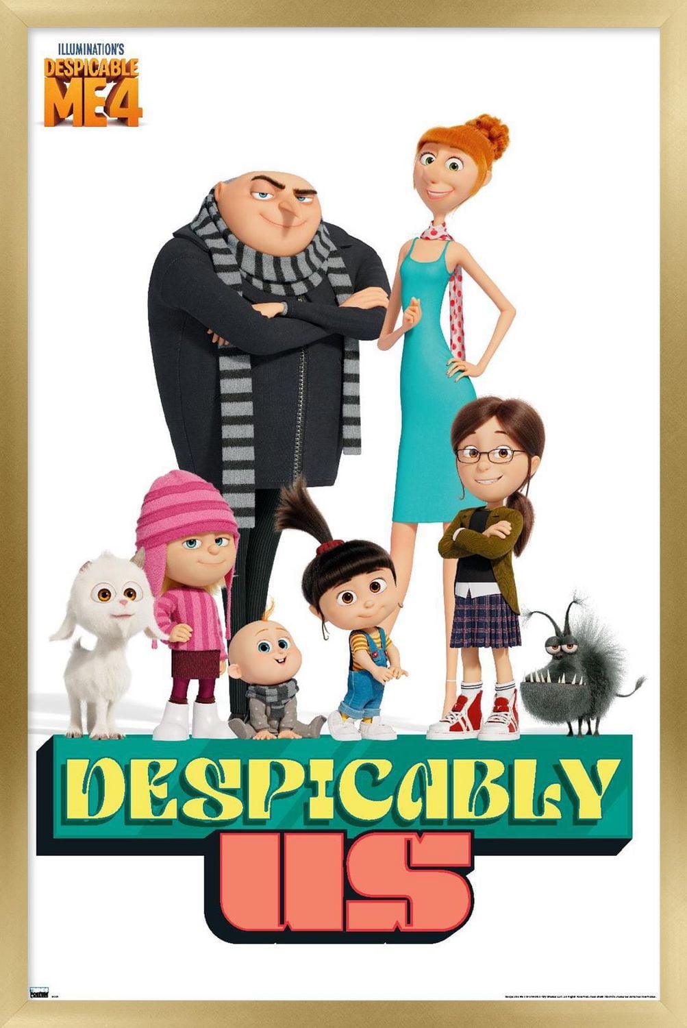 Illumination Despicable Me 4 - Despicably Us Wall Poster