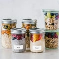 thumbnail image 2 of OFFIGAM White Portable Label Stickers for Jars, Multi-Use Bottle Tags, Removable and Reusable, Ideal for Organizing Kitchen and Office, 2 of 6