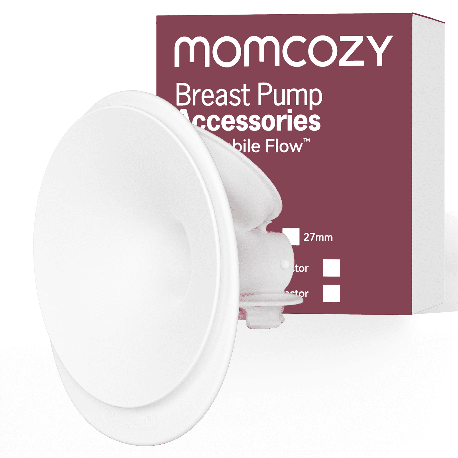 Momcozy Mobile Flow Breast Pump 24mm flange, Original Momcozy M9 Mobile Flow Breast Pump Replacement Accessories, 1PC