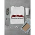 thumbnail image 3 of New Mexico 1998 Retro Sports T-Shirt Men -Image by Shutterstock, Male 3X-Large, 3 of 4