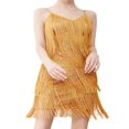 thumbnail image 2 of Robe d'Été Sans Manches en V Épaule pour Femmes, 2 of 9