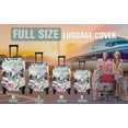 thumbnail image 3 of Luggage Cover Protector Travel Suitcase Covers Protective Skin for Carry On Baggage Fit 29-32 Inch Luggage, 3 of 5
