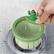 thumbnail image 5 of Cactus Shape Kitchen Sink Strainer Basket Automatic Dumping Food Waste Collector Draining Filter Net 3-Piece Set, 5 of 5
