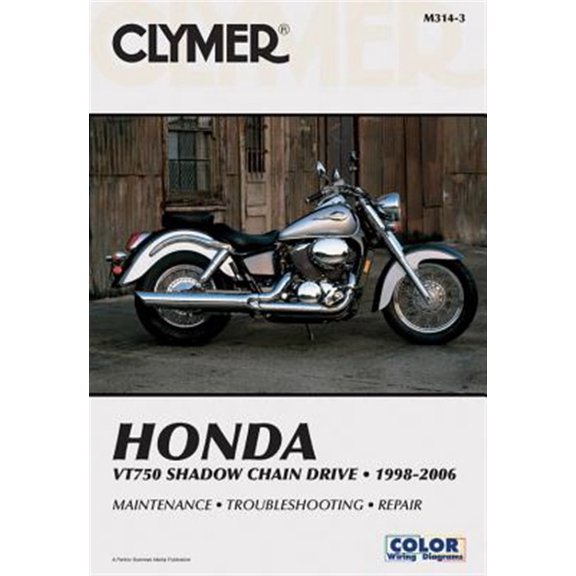 Pre-Owned Honda VT750 Shadow Chain Drive Motorcycle (1998-2006) Service Repair Manual ^