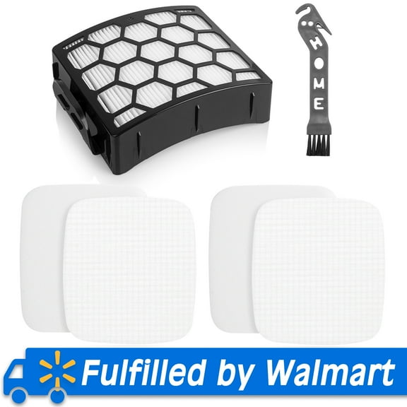 UV850 UV900 Filters Replacement for Shark Rotator Navigator Lift-Away ADV DuoClean PowerFins Upright Vacuum, Replace Part # XHF320 & XFFK602UKT