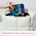 thumbnail image 6 of tie dye Portable Velvet Travel Organizer with Removable Compartment – Earring Holder & Necklace Stand – Gift, 6 of 7