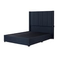 thumbnail image 2 of Box Base Cama + Cabecera Matrimonial Dicasa Nizza Azul, 2 of 8
