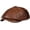 Brown, variant on CoCopeaunts Newsboy Cap Retro Octagonal Genuine Leather Hat Beret Student Tongue Cap Snapback Caps for Men
