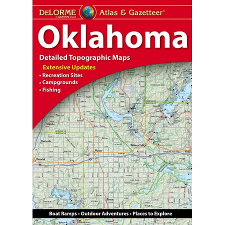 UPC: 0753759238353 | Delorme Oklahoma Atlas & Gazetteer (Edition 6) (Paperback)