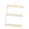 thumbnail image 3 of Laundry Dryer Hanger Clips Rotatable Underwear Hanger for Travel Closet Door Pink 54clips, 3 of 8