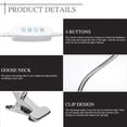 thumbnail image 4 of LED Desk Lamp Clip On Desk Light LED Clamp Light LED Table Lamp LED Clip Reading Light LYUMO familiar, 4 of 6