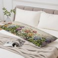 thumbnail image 6 of Hydrangeas Body Pillow Cover 20 x 60 Inch Decorative Pillow Cover Spring Summer Floral Botanical Vintage Lumbar Pillowcase Seasonal Rectangle Cushion Case for Couch Sofa Bed Living Room, 6 of 9