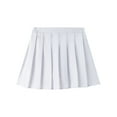 thumbnail image 4 of UAYOTSE Girls Tennis Skirt A-Line Pleated Skirt with Shorts Skort for Golf Athletic(2-3 Years,D30-White), 4 of 4