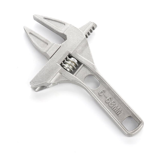 Llave de lavabo, herramienta de plomería, llave de grifo, llave multifunción, herramienta de instalación de plomería elaborada con cuidado