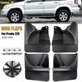 thumbnail image 2 of Oe Styled Molded Mud Flaps Mudflaps For Toyota Land Cruiser Prado Fj120 120 2003-2009 Splash Guards Mudguards Front Rear FenderOnly Rear, 2 of 5