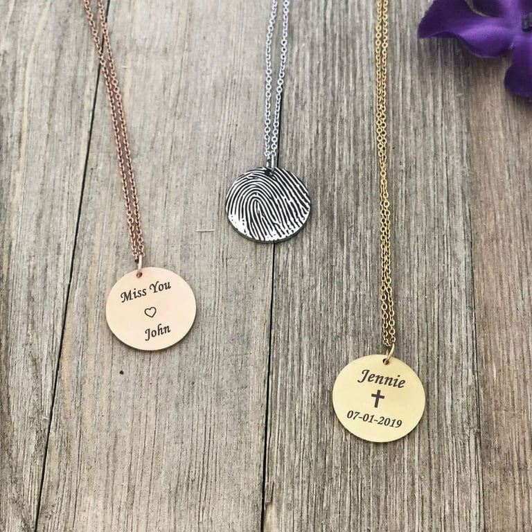 Keepsake shop jewelry fingerprint
