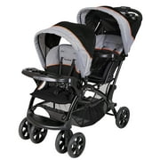 Baby Trend Sit N Stand Travel Toddler & Baby Double Stroller, Millennium Orange