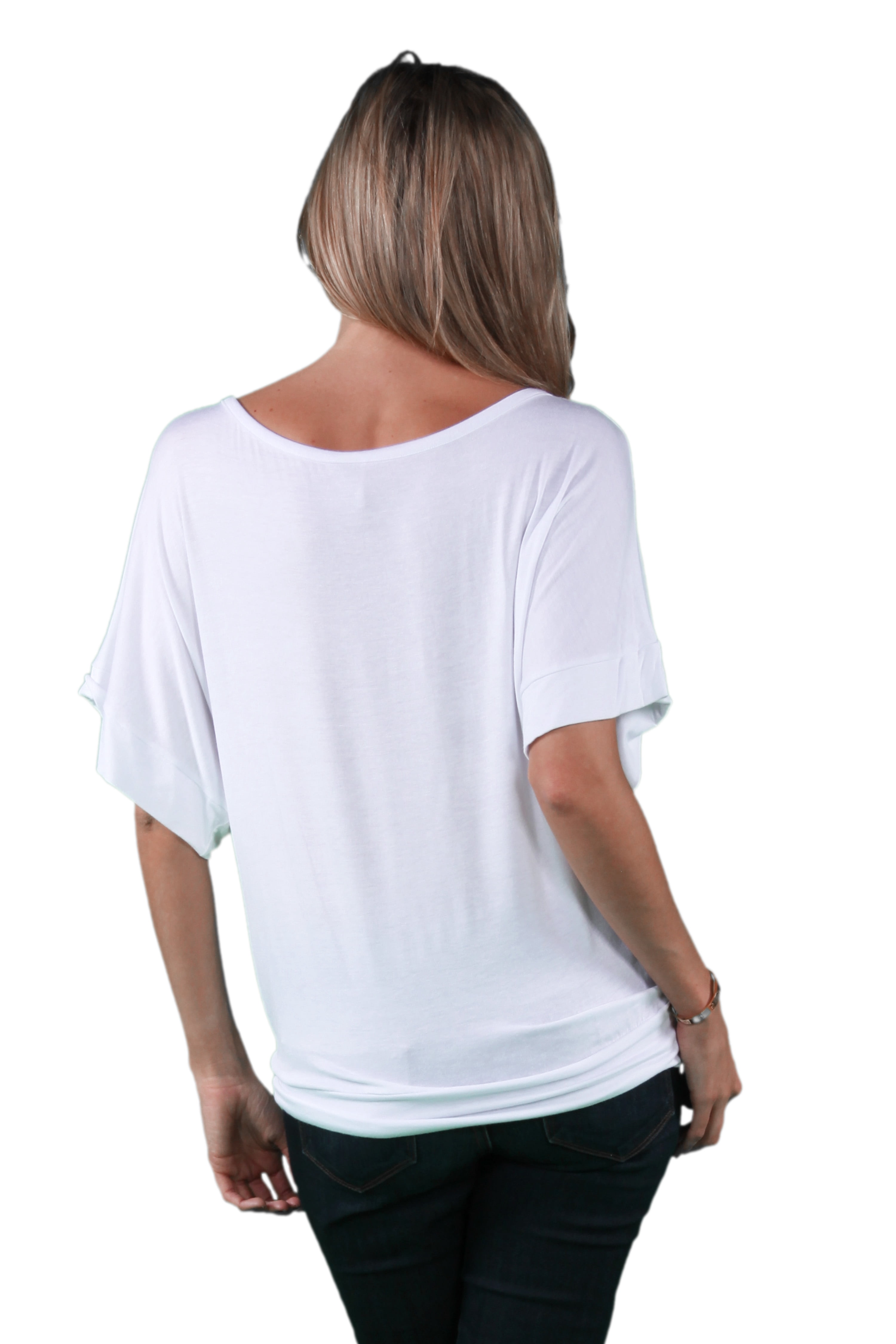 Women's Banded Dolman Top