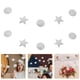 thumbnail image 4 of Guirnalda de papel con 4 tiras de estrellas circulares para decoración de fiestas, pancartas colgantes para cumpleaños, bodas, graduaciones y festividades, 4 of 7